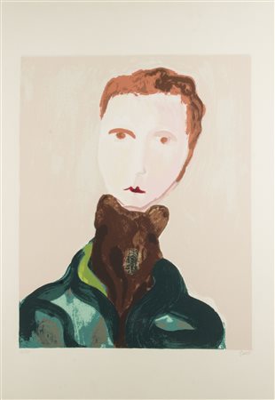 Virgilio Guidi (1891-1984) La baronessa firma in basso a destra; numerato...