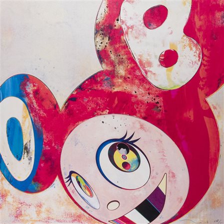 Takashi Murakami (1962) And Then Red firma e data in basso a destra; numerata...