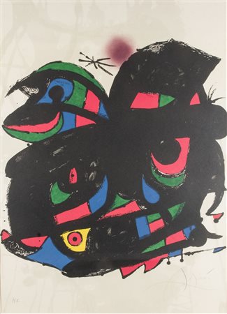 Joan Mirò (1893-1983) Manifesto per l’Inaugurazione della Fondazione Jean...