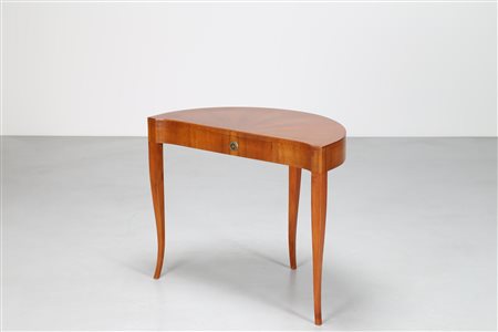 PONTI GIO' (1891 - 1979) Consolle da centro in legno di noce, 1940 Expertice...