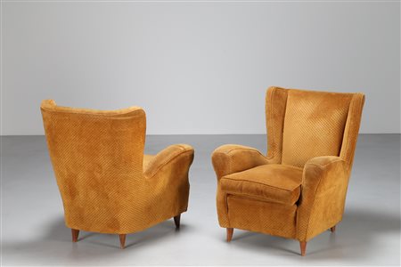 TEMPESTINI MAURIZIO (1908 - 1960) Coppia poltrone provenienti da una dimora...