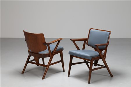 CIUTI ENRICO (n. 1910) Due poltroncine realizzate nella breve collaborazione...