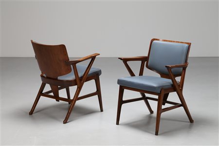 CIUTI ENRICO (n. 1910) Due poltroncine realizzate nella breve collaborazione...