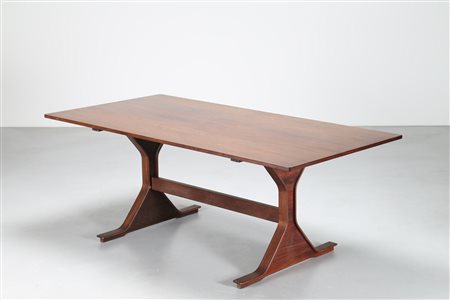 FRATTINI GIANFRANCO (1926 - 2004) Tavolo rettangolare, In palissandro,...
