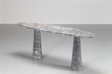 MANGIAROTTI ANGELO (n. 1921) Consolle della serie Eros in marmo. Prod....