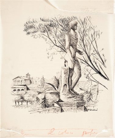 VINICIO PALADINI Mosca 1902 - Roma 1971 VILLA CELIMONTANA, ROMA, 1933 china...