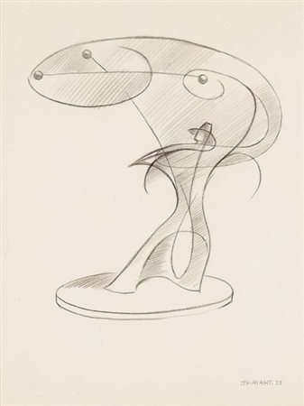 THAYAHT Firenze 1893 – 1959 Marina di Pietrasanta BOLAS (BOLEADOR), 1922...