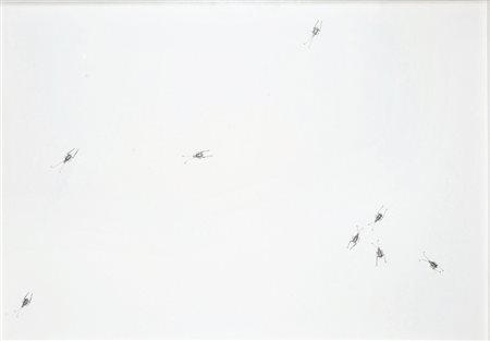 ALESSANDRO MENDINI Milano 1931 SENZA TITOLO, FINE ANNI ‘60 tecnica mista su...