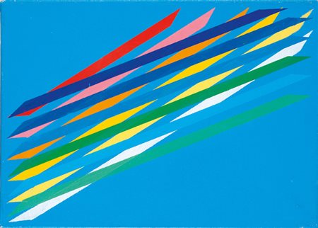 PIERO DORAZIO Roma 1927 – Perugia 2005 SENZA TITOLO olio su tela, cm 25x35....