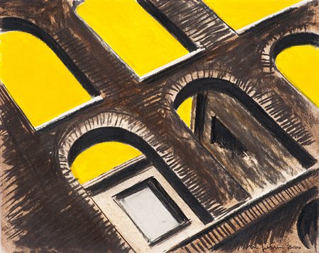 MARCO PETRUS Rimini 1960 ANGELICUM, 2000 tecnica mista su cartoncino, cm...