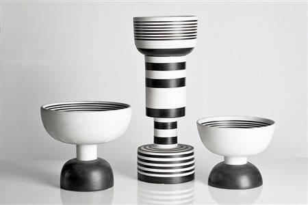 ETTORE SOTTSASS Innsbruck 1917 – Milano 2007 VASO IN CERAMICA DETTO A...