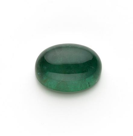 Smeraldo ovale taglio cabochon di ct 23,89 Oval cabochon emerald