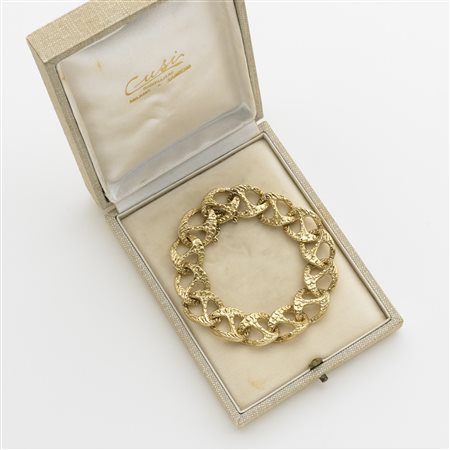 CUSI Milano-Sanremo Bracciale in oro giallo a maglia marinara rivisitata...