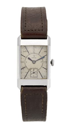 OMEGA Orologio da polso da uomo in acciaio Anni 1940 ca Quadrante, movimento...