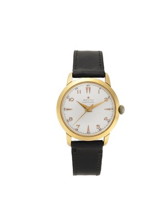 ZENITH Orologio da polso da uomo in oro 18K Anni '60 Quadrante movimento e...