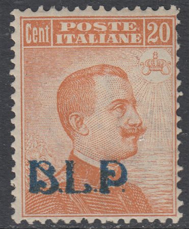 [REGNO D'ITALIA] 1921 B.L.P. 20c. Michetti, I tipo. MH..........(Sass.2)