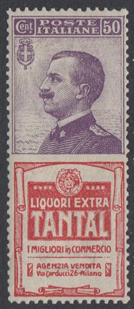 [REGNO D'ITALIA] 1924 Pubblicitari, 50c. "Tantal". Cert. Caffaz....
