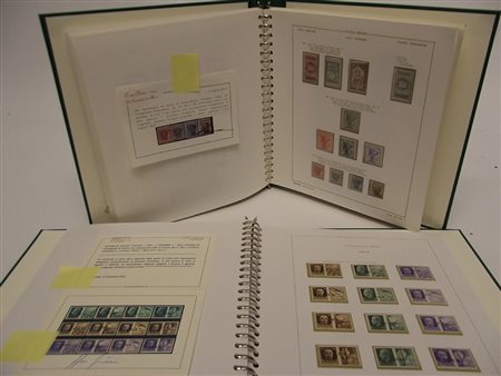 [REGNO D'ITALIA, RSI E LUOGOTENENZA] 1901/1945 Collezione molto avanzata del...