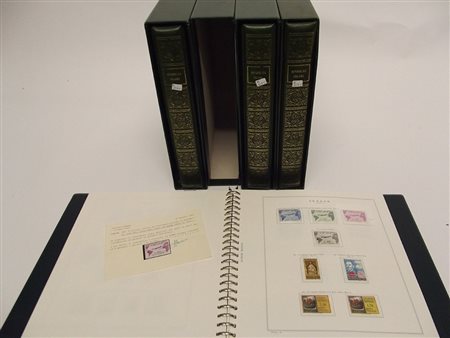 [REPUBBLICA] 1945 /1996 Collezione completa, in album Marini, con Gronchi...