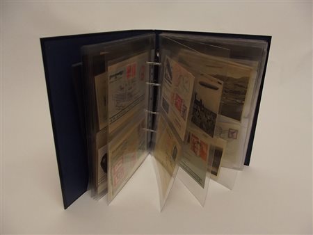 [SAN MARINO] 1961 Lotto di 2 FDC affrancatate con BF elicottero, una edizione...