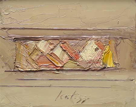 Scatizzi Sergio (Gragnano NA, 1918- Firenze, 2009) SENZA TITOLO Olio su...