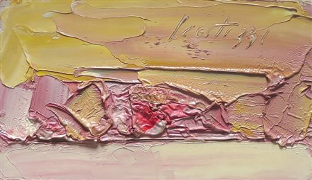 Scatizzi Sergio (Gragnano NA, 1918- Firenze, 2009) SENZA TITOLO Olio su...