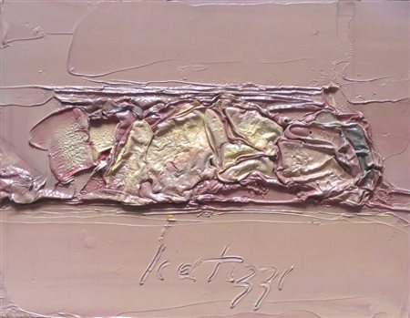 Scatizzi Sergio (Gragnano NA, 1918- Firenze, 2009) SENZA TITOLO Olio su...