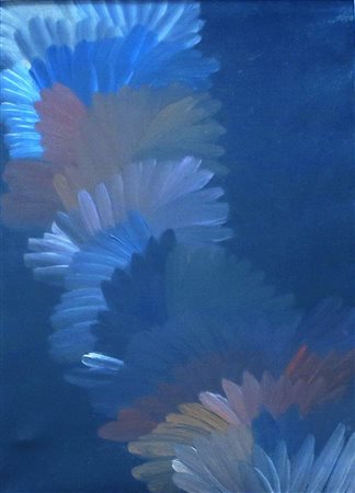 Bendinelli Vincenzo Olio su tela 50x70 raff. "pianta ascendente"