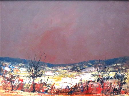 Saccardi Carlo olio su tela cm 30x40