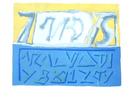 Licata Riccardo serigrafia cm 50x70