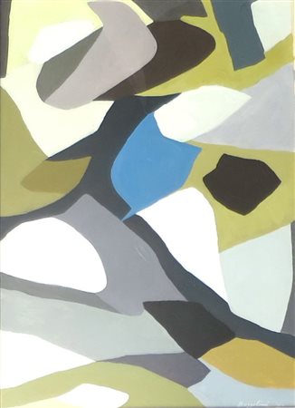 Bozzolini Silvano (Fiesole Fi, 1911- Parigi, 1998 SENZA TITOLO Olio su...