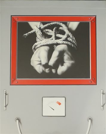 Klasen Peter (Germania, 1935) OTAGE III, 1973 Acrilico su tela 92,5x73 cm...