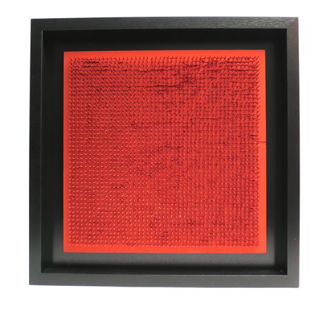 Aubertin Bernard (Francia, 1934-2105) TABLEAU CLOUS, 1969 Acrilico e chiodi...