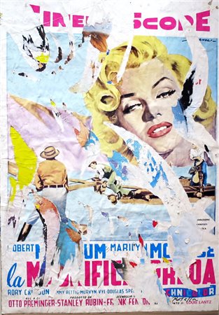 Rotella Mimmo (Catanzaro, 1918- Milano, 2006) LE AVVENTURE DI MARILYN, 2004...