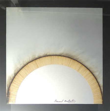 Aubertin Bernard (Francia, 1934-2015) SENZA TITOLO Fiammiferi bruciati su...