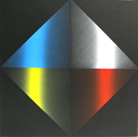 Finzi Ennio (Venezia, 1931) ALTERNANDO LO SGUARDO, 2015 Acrilico su tela...