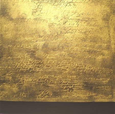 Rapetti Mogol Alfredo (Milano, 1961) UNIVERSO ORO, 2010 Acrilico su tela...