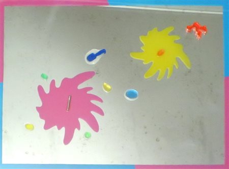 Nucara Renzo (Crema CR, 1955) MIRROR BANG, 2013 Specchio, acrilico, smalti,...