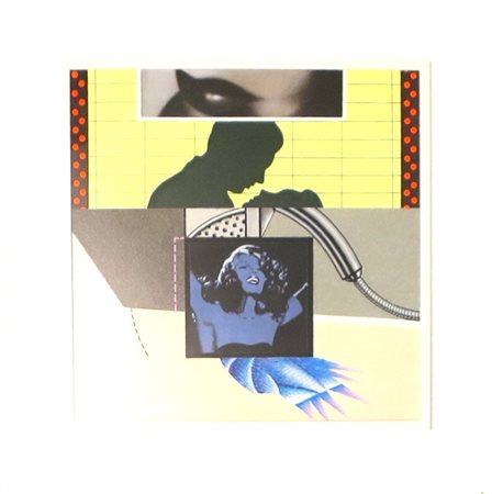 Sarri Sergio (Torino, 1938) SENZA TITOLO Tecnica mista su tela 50x50 cm Firma...