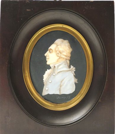 PIAT-JOSEPH SAUVAGE(Tournai,France,1744-1818) Ritratto di nobiluomo di...