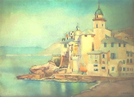 Cantoni acquarello cm. 49x35 "marina"
