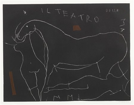 Marino Marini, Pistoia 1901 - Viareggio (Lu) 1980, Il profondo II, 1973,...