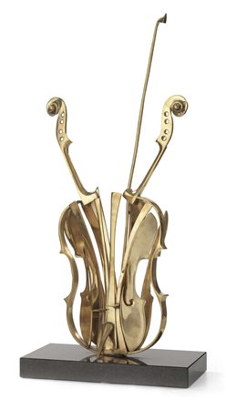 Arman, Nizza 1928 - 2005, Violon Venise, 2004, Scultura in bronzo, multiplo,...