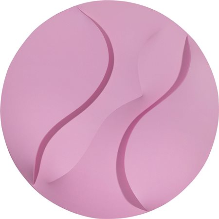 Giuseppe Amadio, Todi (Pg) 1944, Ebtre, 2015, Olio su tela estroflessa, cm....