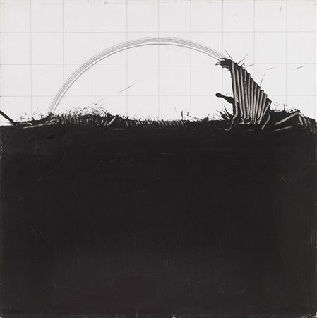 Emilio Scanavino, Genova 1922 - Milano 1986, Alfabeto senza fine 9, 1974,...