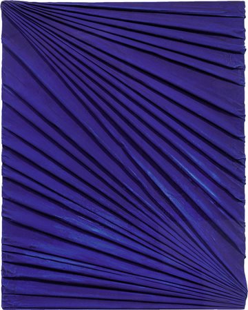 Umberto Mariani, Milano 1936, Taghelmoust (il velo), 2002, Acrilico su piombo...