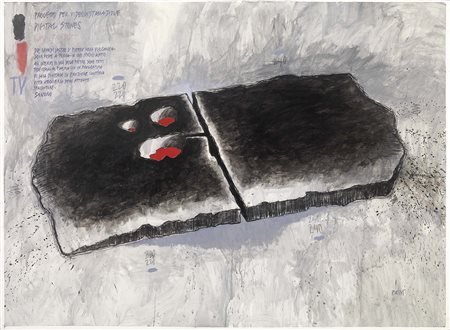 Fabrizio Plessi, Reggio Emilia 1940, Progetto per videoinstallazione Digital...