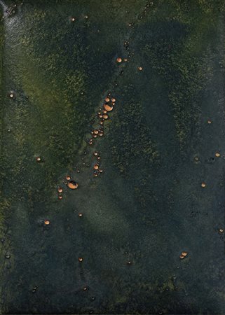 Giulio Turcato, Mantova 1912 - Roma 1995, Superficie lunare, 1968-69, Olio e...