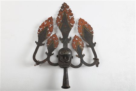 Arte Himalayana Trisuli Tibet, XIX secolo . -. Cm 31,50 x 49,00. Trisuli in...