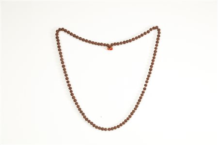 Arte Himalayana Mala in semi di rudrash Tibet, XX secolo. -. Cm 82,00. Arte...